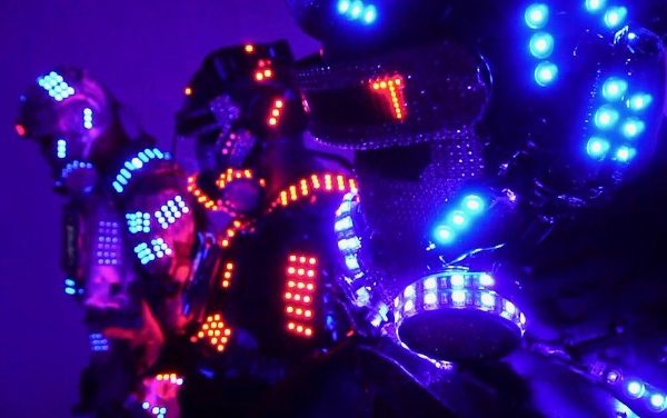 Lazer Show LED Robot Performers Special Act New York City