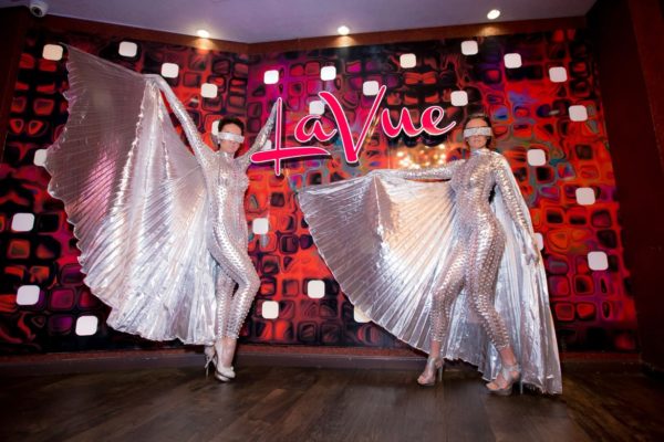 Silver Wing Suit Go Go Dancers for Events and Night Clubs New York City