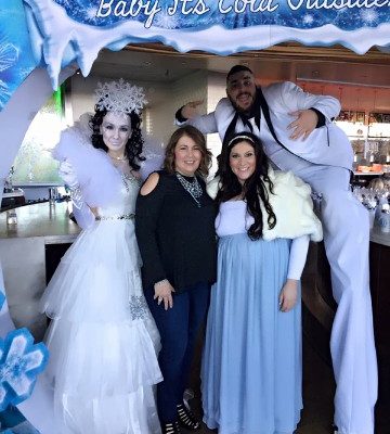 Snow Ice Queen Private Party Event Baby Shower Party New York City