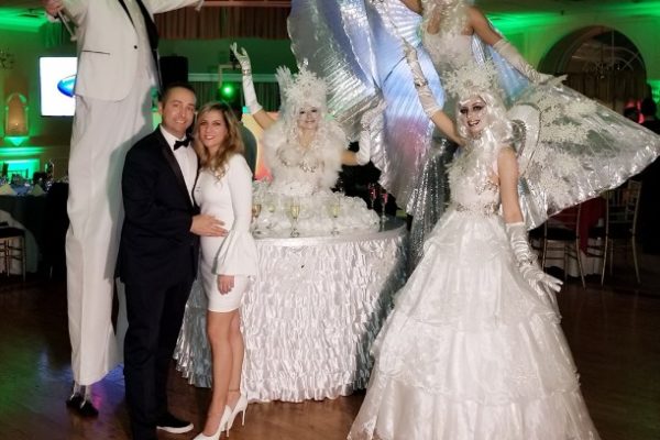 Winter wonderland theme party White Party Special Private Event Performers New York